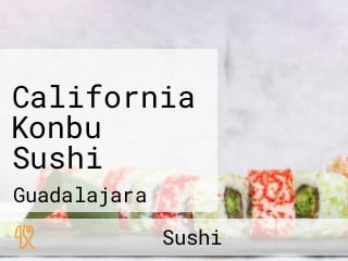 California Konbu Sushi