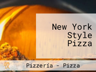 New York Style Pizza