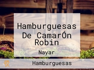 Hamburguesas De CamarÓn Robin