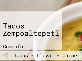 Tacos Zempoaltepetl