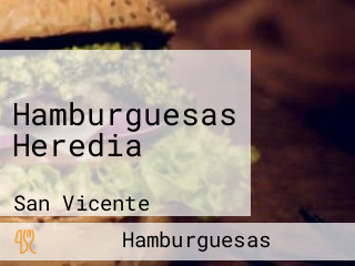 Hamburguesas Heredia