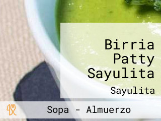 Birria Patty Sayulita