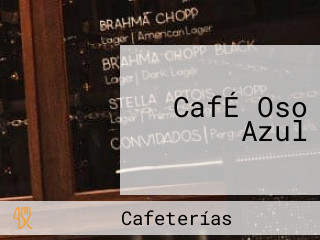 CafÉ Oso Azul