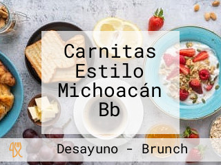 Carnitas Estilo Michoacán Bb