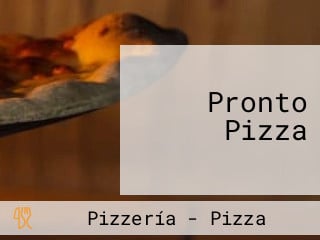 Pronto Pizza