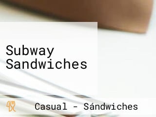 Subway Sandwiches