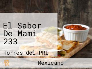 El Sabor De Mami 233