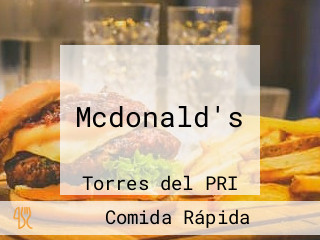 Mcdonald's