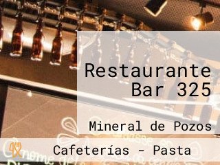 Restaurante Bar 325