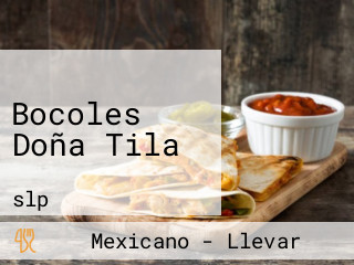 Bocoles Doña Tila