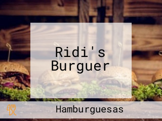 Ridi's Burguer