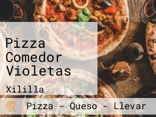 Pizza Comedor Violetas