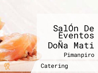 SalÓn De Eventos DoÑa Mati