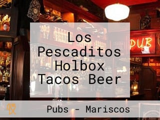 Los Pescaditos Holbox Tacos Beer