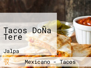 Tacos DoÑa Tere