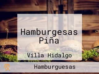 Hamburgesas Piña