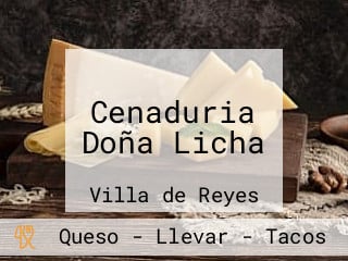 Cenaduria Doña Licha