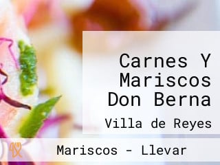 Carnes Y Mariscos Don Berna