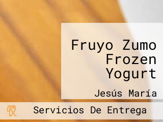 Fruyo Zumo Frozen Yogurt