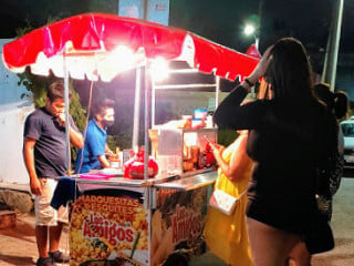 Trendy Food Stand Area