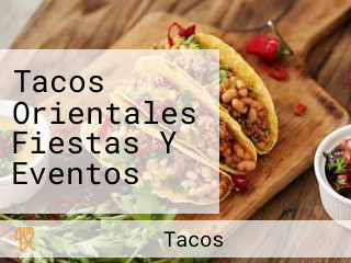 Tacos Orientales Fiestas Y Eventos