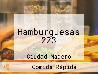 Hamburguesas 223