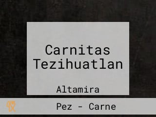 Carnitas Tezihuatlan