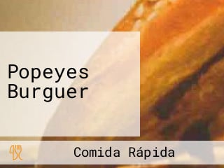 Popeyes Burguer