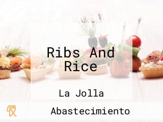 Ribs And Rice