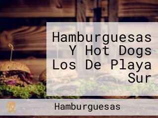 Hamburguesas Y Hot Dogs Los De Playa Sur