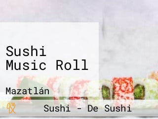 Sushi Music Roll