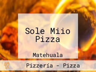 Sole Miio Pizza