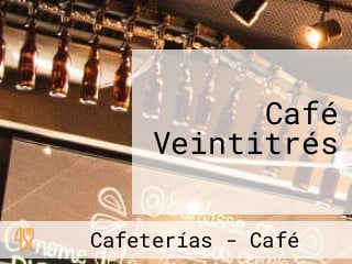 Café Veintitrés