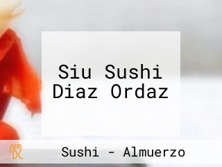 Siu Sushi Diaz Ordaz