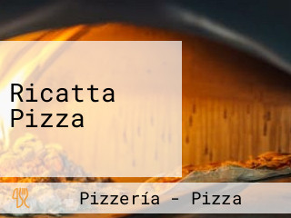 Ricatta Pizza