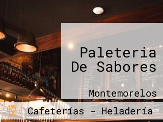 Paleteria De Sabores