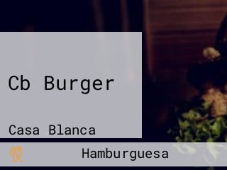 Cb Burger