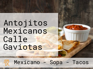 Antojitos Mexicanos Calle Gaviotas De Fovissste La Rosita