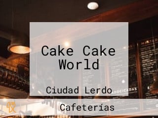 Cake Cake World