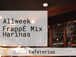 Allweek FrappÉ Mix Harinas