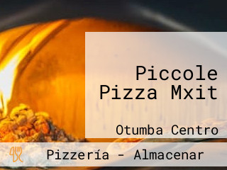 Piccole Pizza Mxit