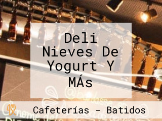 Deli Nieves De Yogurt Y MÁs