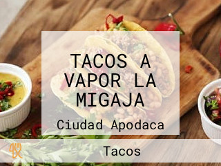 TACOS A VAPOR LA MIGAJA