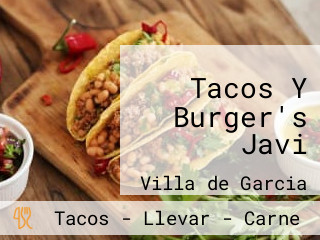 Tacos Y Burger's Javi