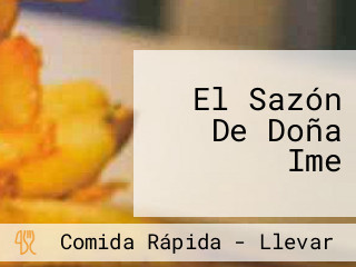 El Sazón De Doña Ime