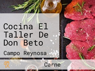 Cocina El Taller De Don Beto