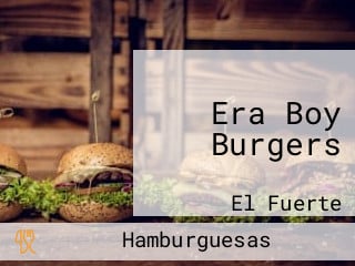 Era Boy Burgers