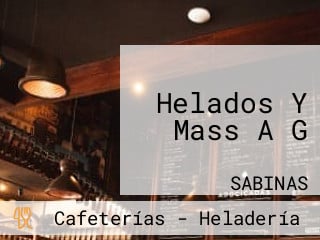 Helados Y Mass A G