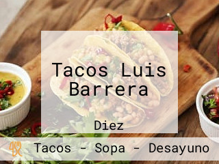 Tacos Luis Barrera