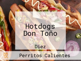 Hotdogs Don Toño